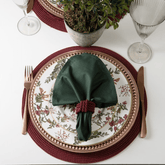 Jogo 4 Guardanapos Home Floresta 45cm x 45cm - Ela Decora